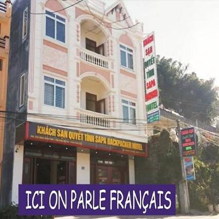 Quyet Tinh Sapa Backpacker Hotel Exterior foto