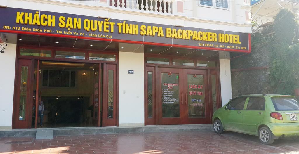 Quyet Tinh Sapa Backpacker Hotel Exterior foto