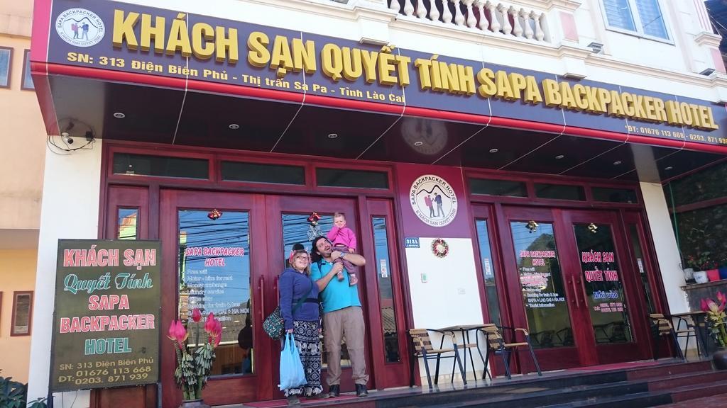 Quyet Tinh Sapa Backpacker Hotel Exterior foto