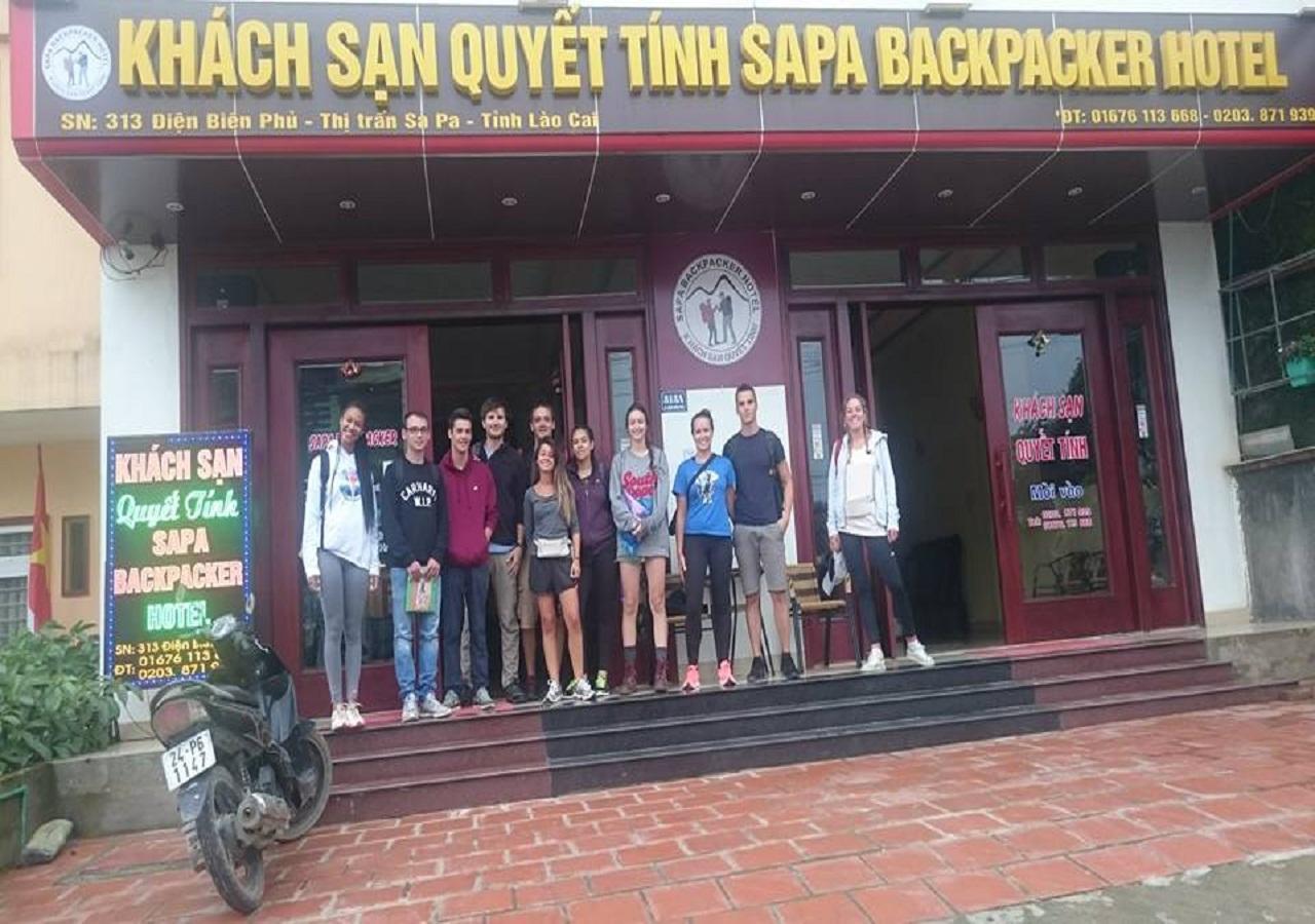 Quyet Tinh Sapa Backpacker Hotel Exterior foto